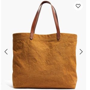Madewell canvas transport tote